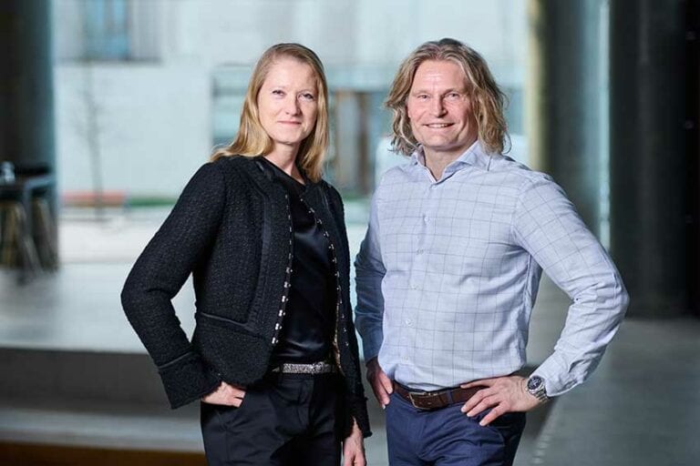Bjarke Stephansen og Louise Fischer Møller, menneskene bag Innomentor